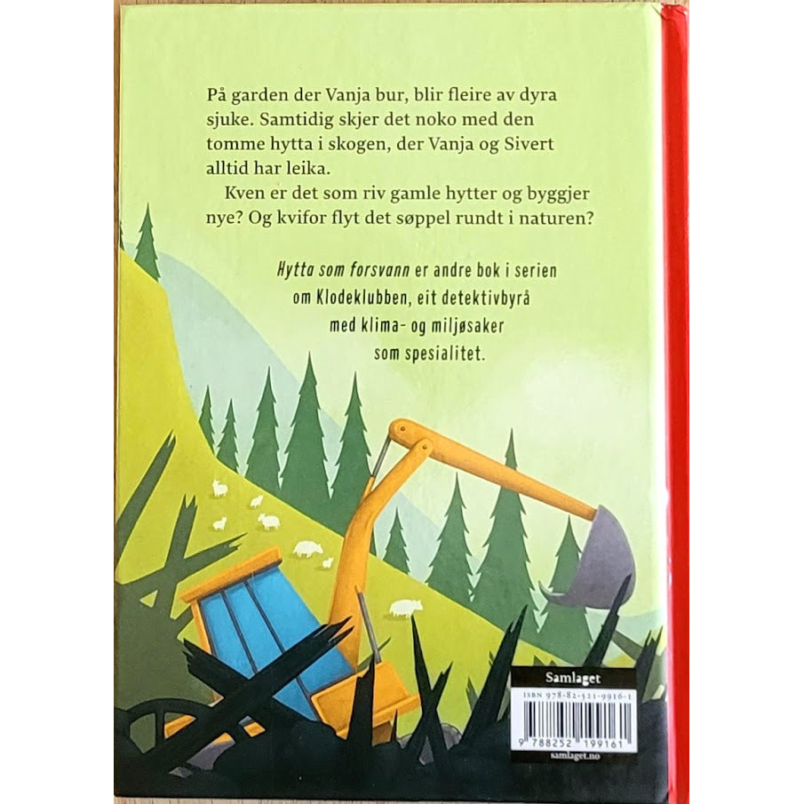 Lillegraven, Ruth: Klodeklubben (2) - Hytta som forsvann