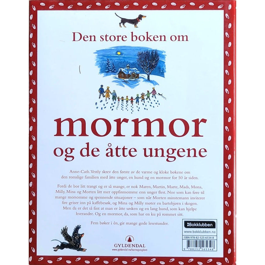 Vestly, Anne-Cath: Den store boken om mormor og de åtte ungene