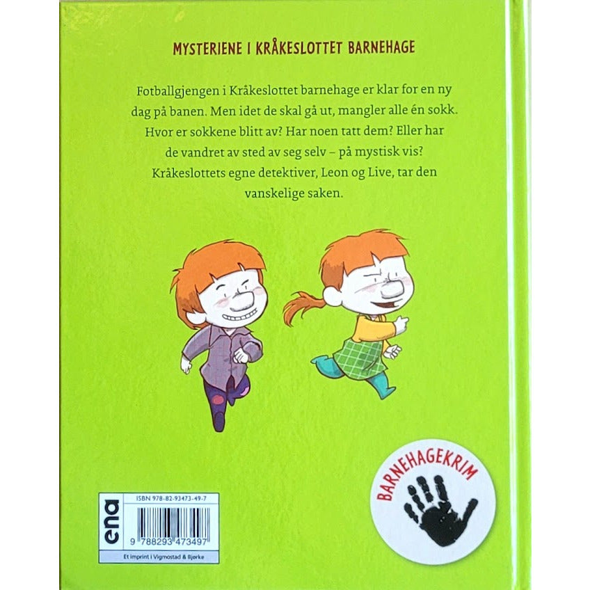 Mæhle, Lars: Mysteriene i Kråkeslottet barnehage - Hvor ble det av alle sokkene?