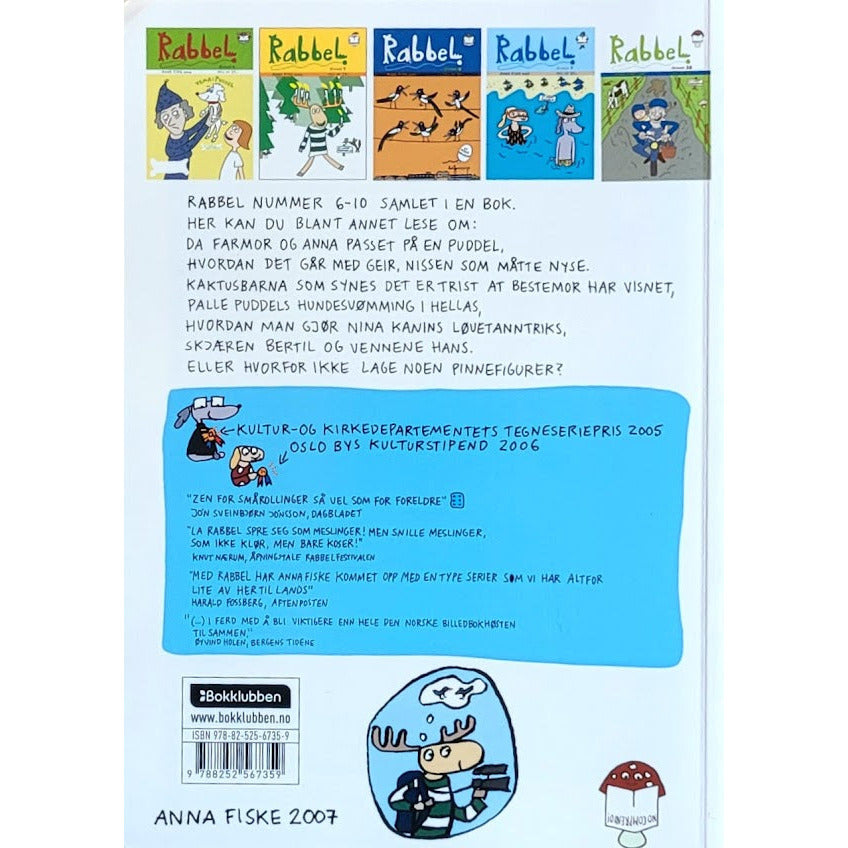 Fiske, Anna: Rabbel. Bok 2, Hefte nummer 6-10