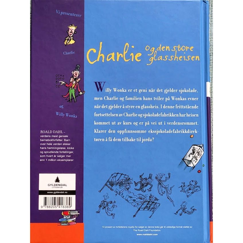 Dahl, Roald: Charlie og den store glassheisen