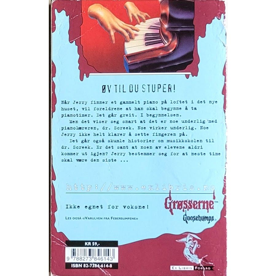 Stine, R.L.: Grøsserne 13 - Drepende pianotimer