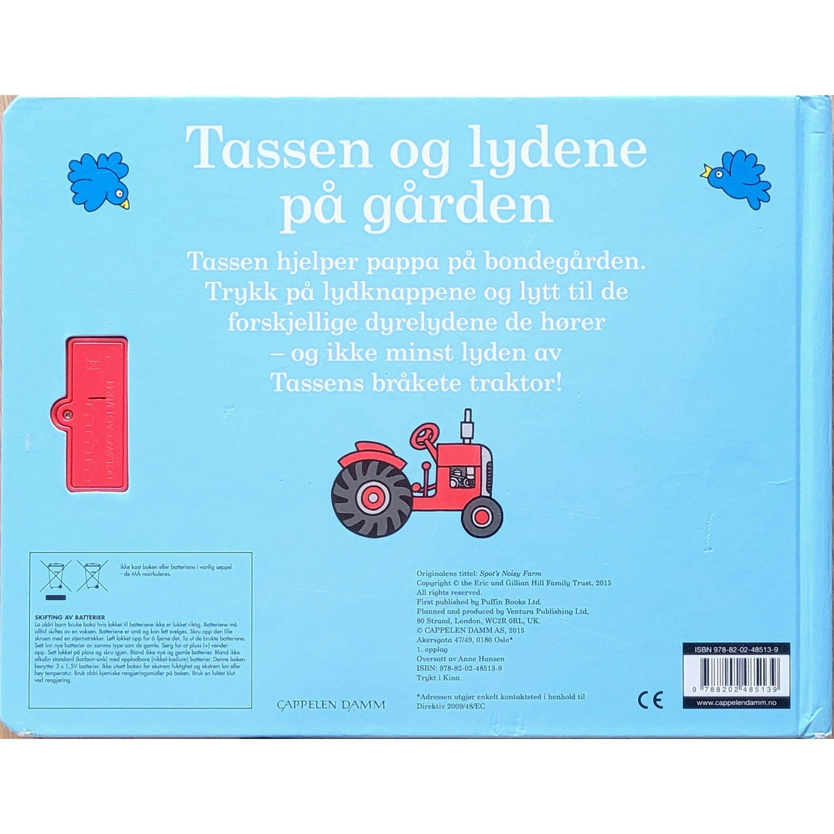 Hill, Eric: Tassen og lydene på gården