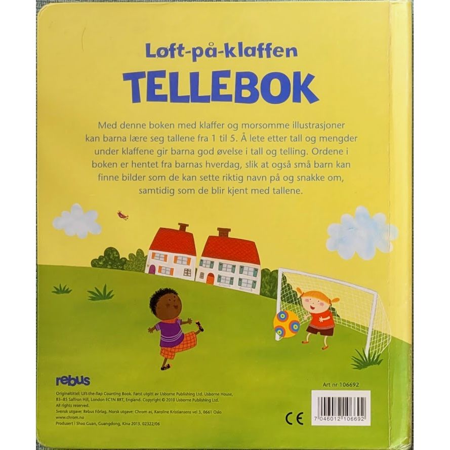 Løft-på-klaffen Tellebok