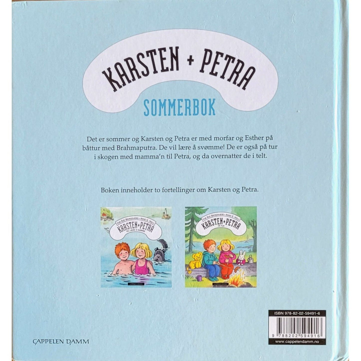 Bringsværd, Tor Åge: Karsten + Petra - Sommerbok