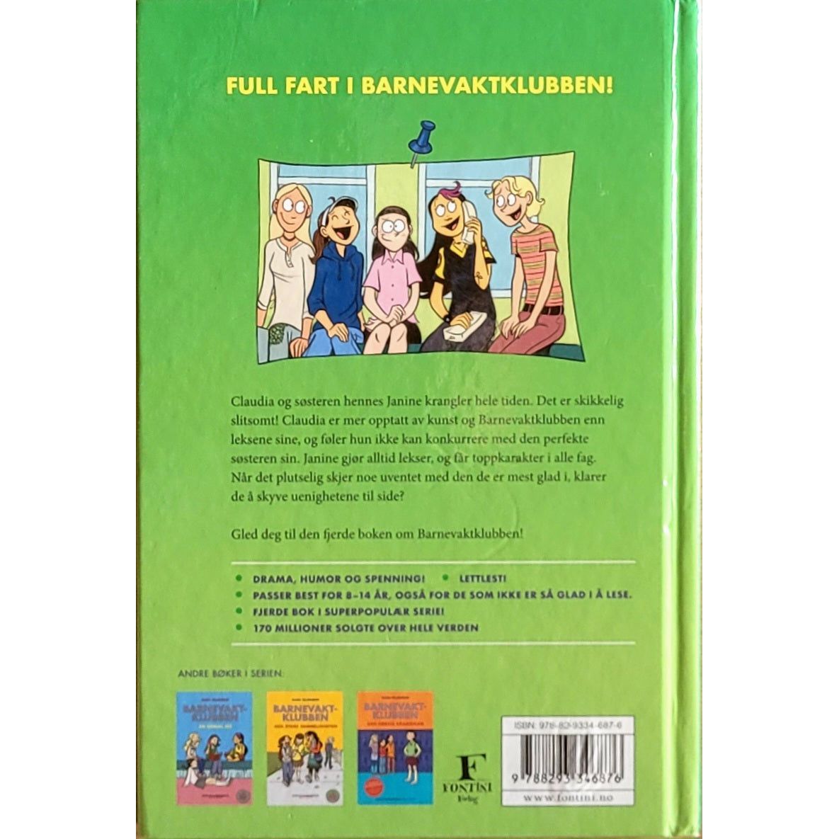 Telgemeier, Raina: Barnevaktklubben (4) - Storesøstre