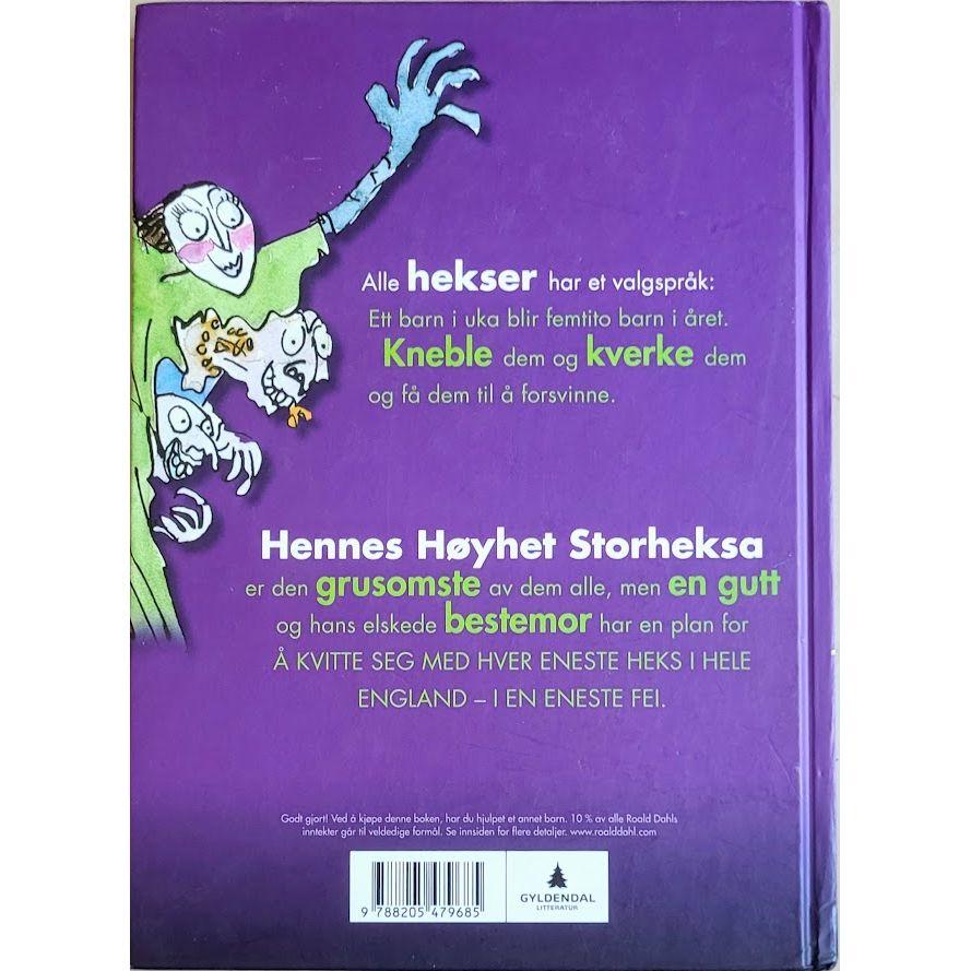 Dahl, Roald: Heksene
