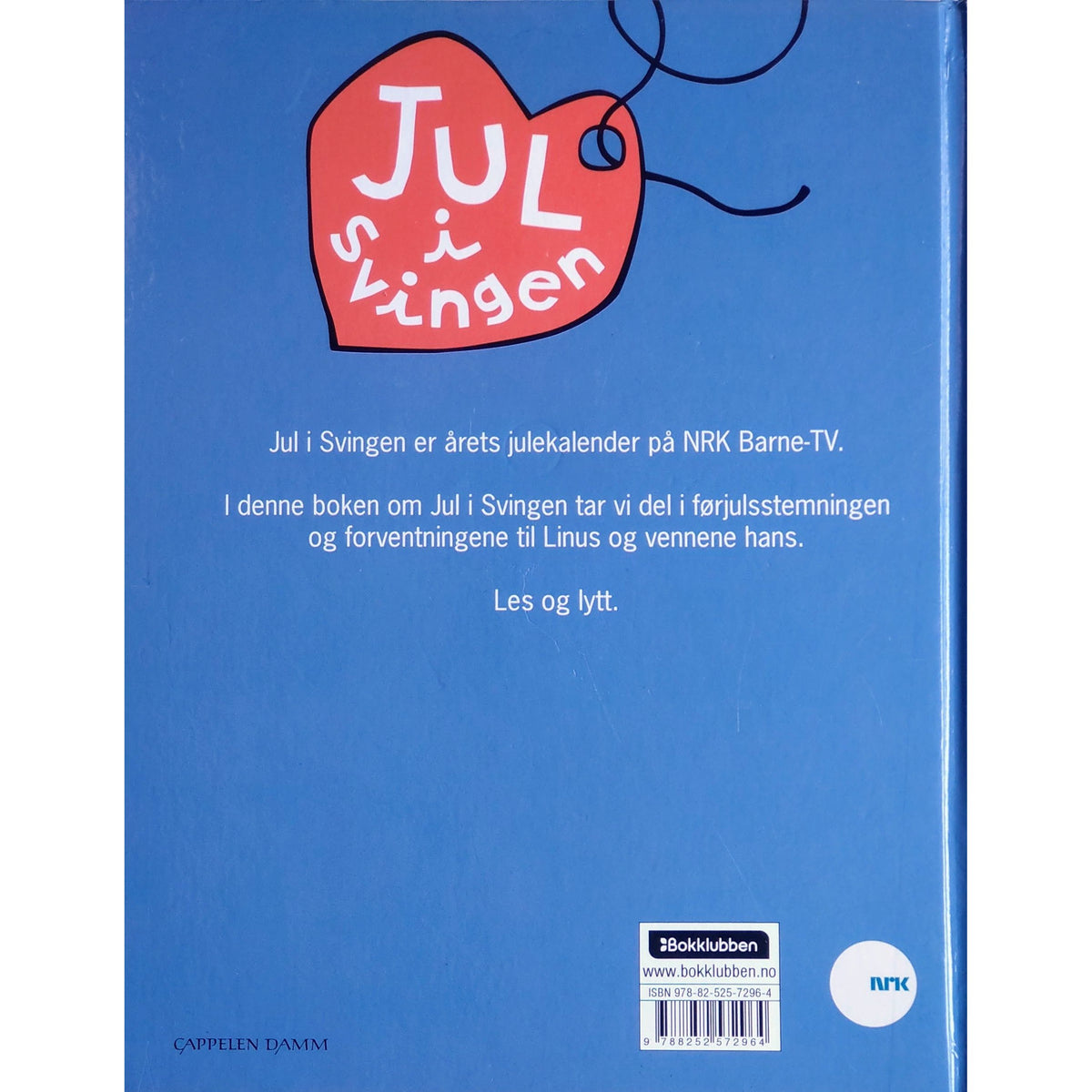 Jul i Svingen - brukte bøker av Kjetil Indregard fra NRK Julekalender