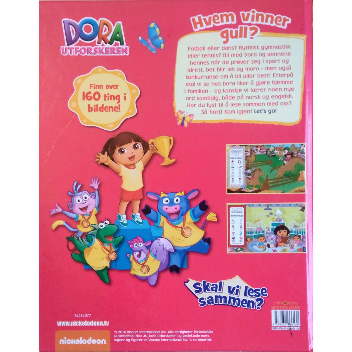 Hvem vinner gull? - Brukte bøker om Dora Utforskeren