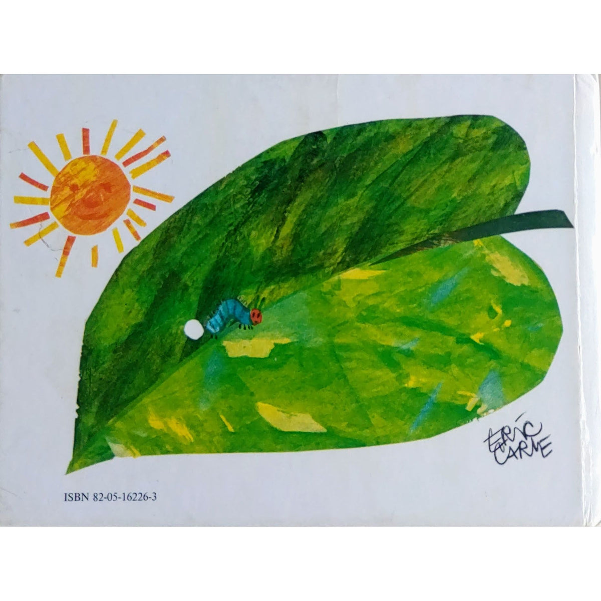 Den lille larven aldrimett, brukte bøker av Eric Carle