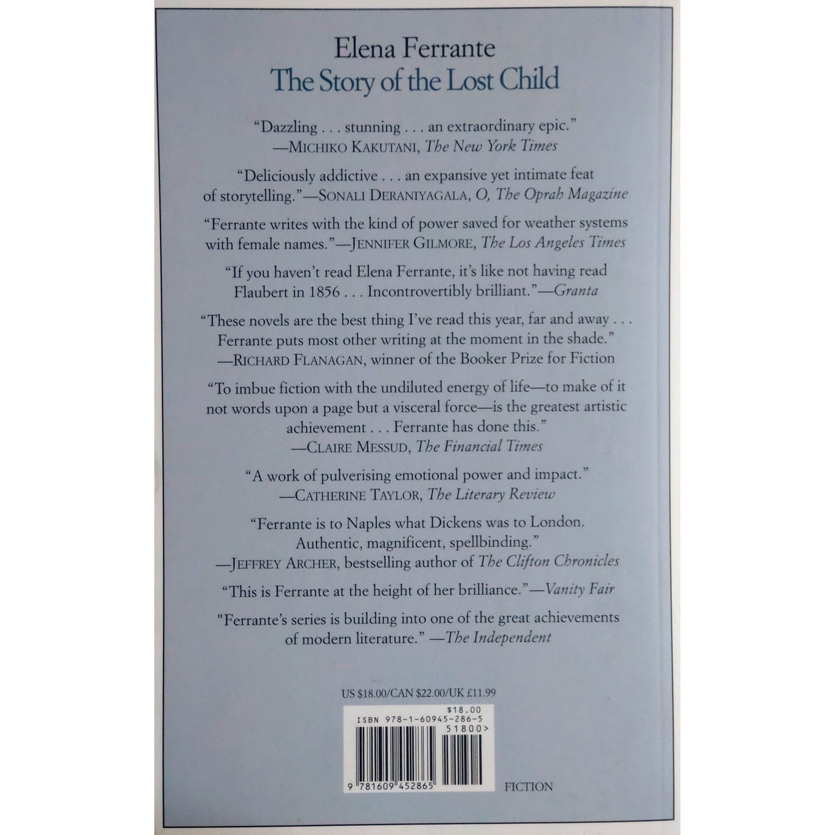 Ferrante, Elena: The story of the lost child - Napolikvartetten 4