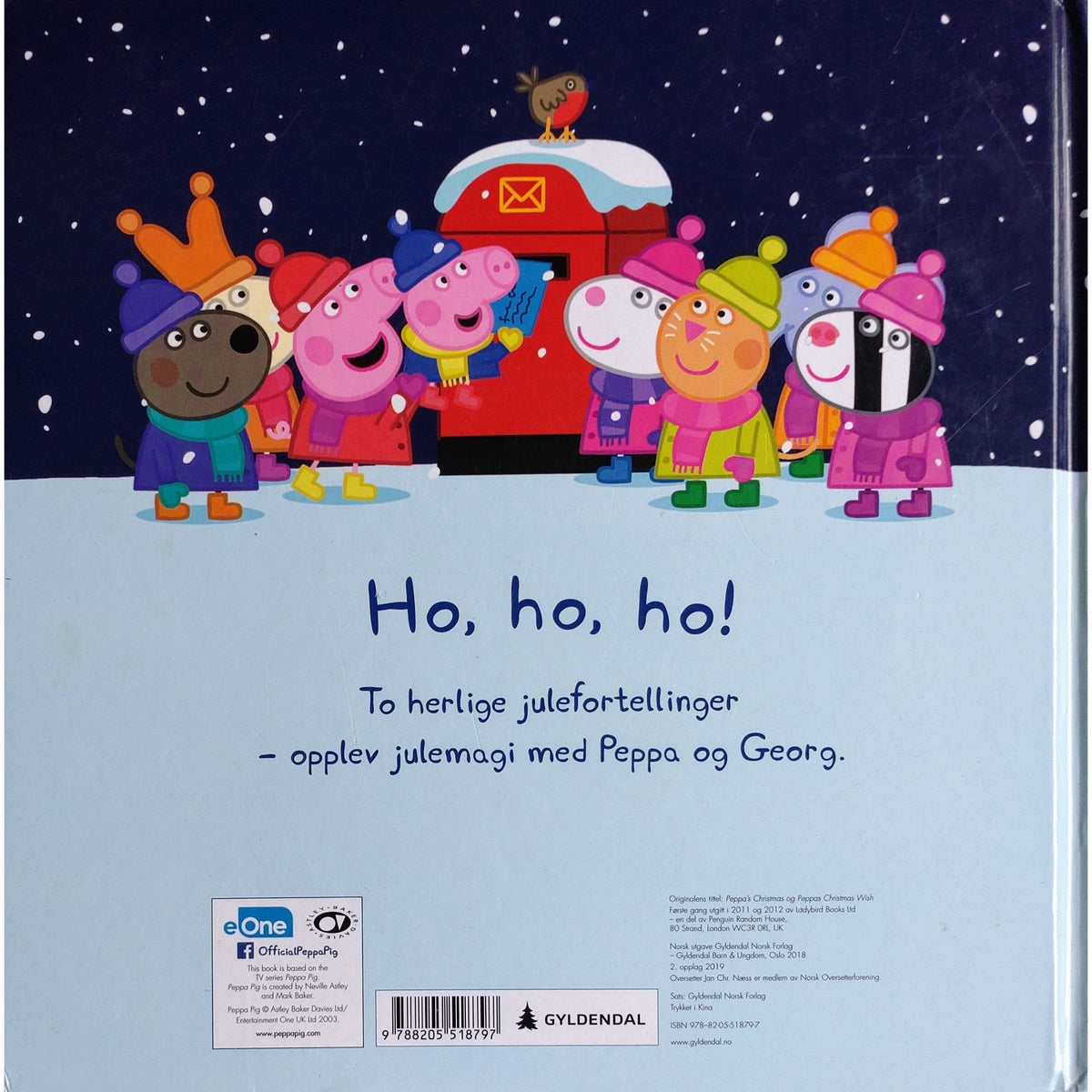 Peppa Pig - Jul med Peppa. Brukte bøker om Peppa Pig