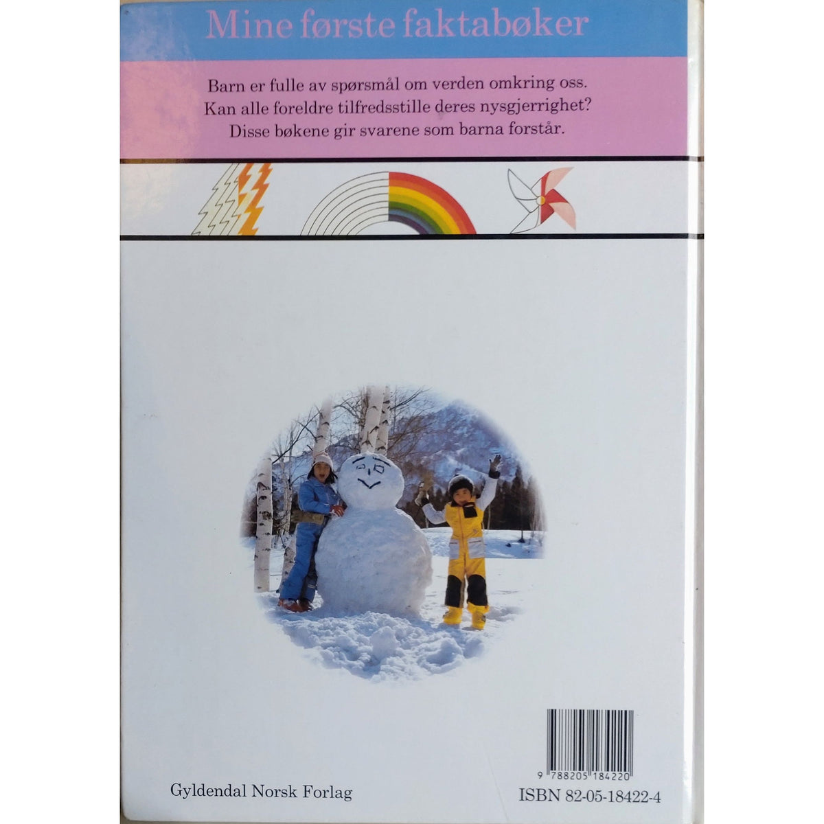 Vær og vinder - Mine første faktabøker - Brukte bøker