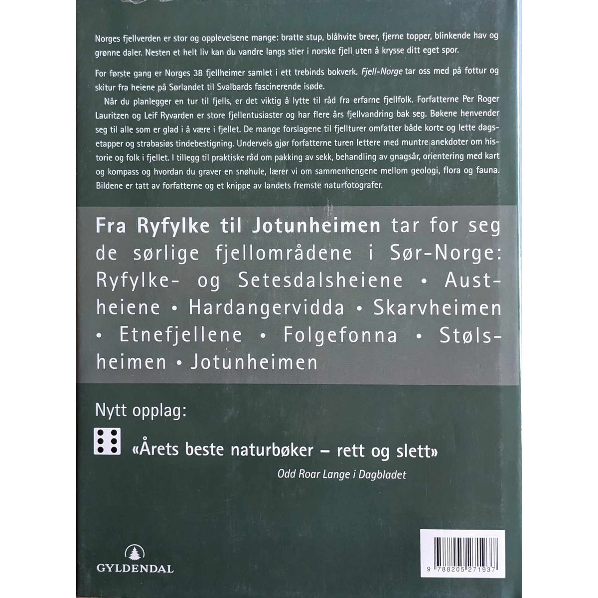 Lauritzen, Per Roger: FjellNorge - Fra Ryfylke til Jotunheimen