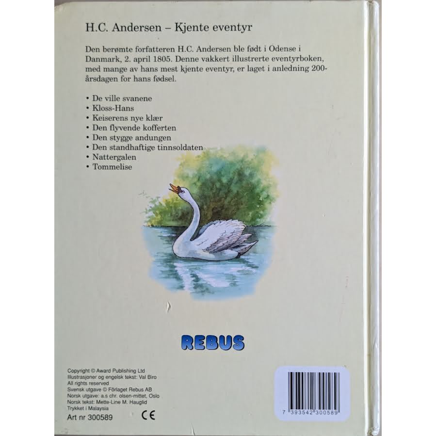 Andersen, H.C.: Kjente eventyr