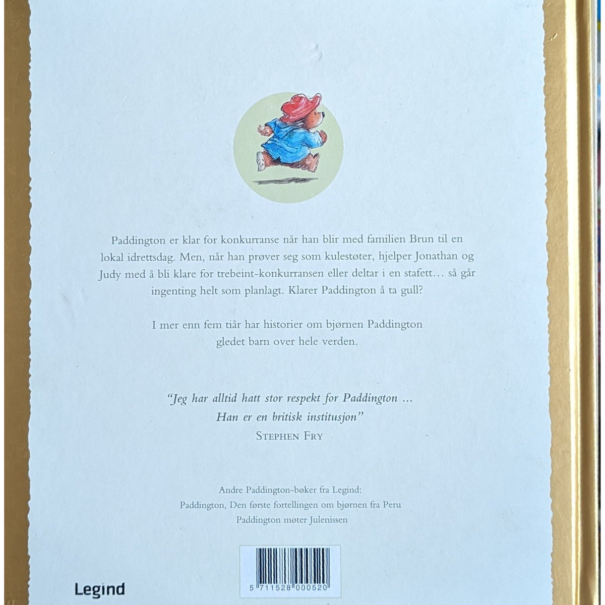 Paddington går for gull, brukte bøker av Michael Bond
