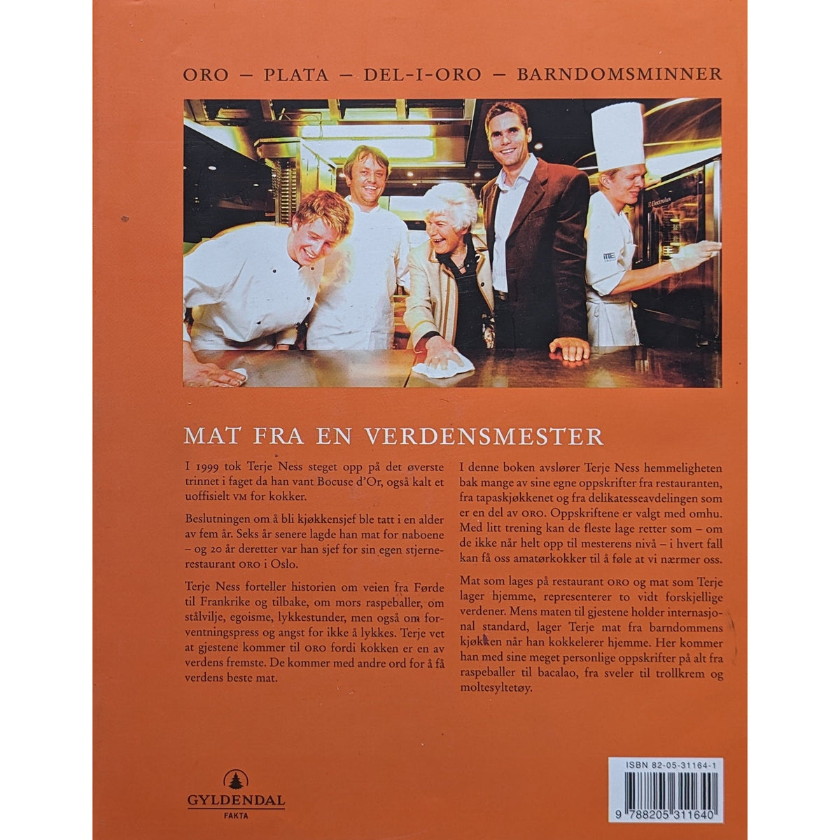 Terjes kjøkken - Mat fra en verdensmester. Brukte bøker av Terje Ness
