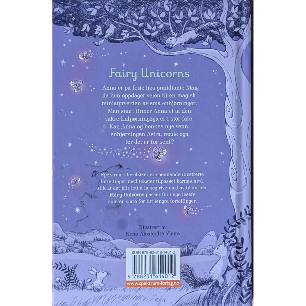 Fairy Unicorns, Den magiske skogen, brukte bøker av Zanna Davidson