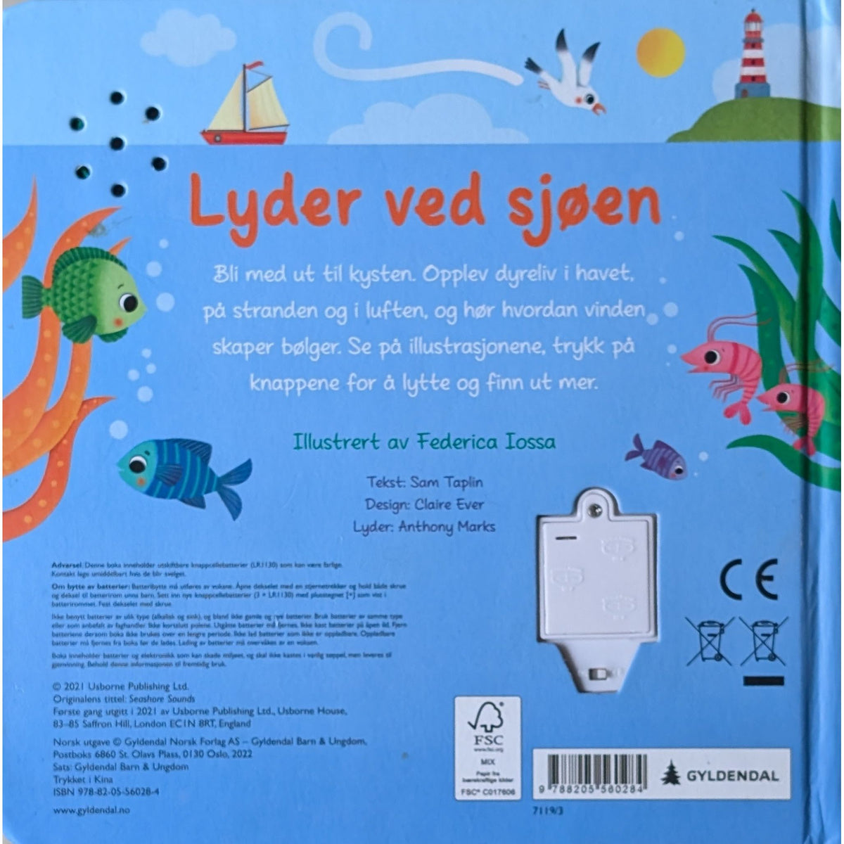 Lyder ved sjøen - brukte bøker med lyd