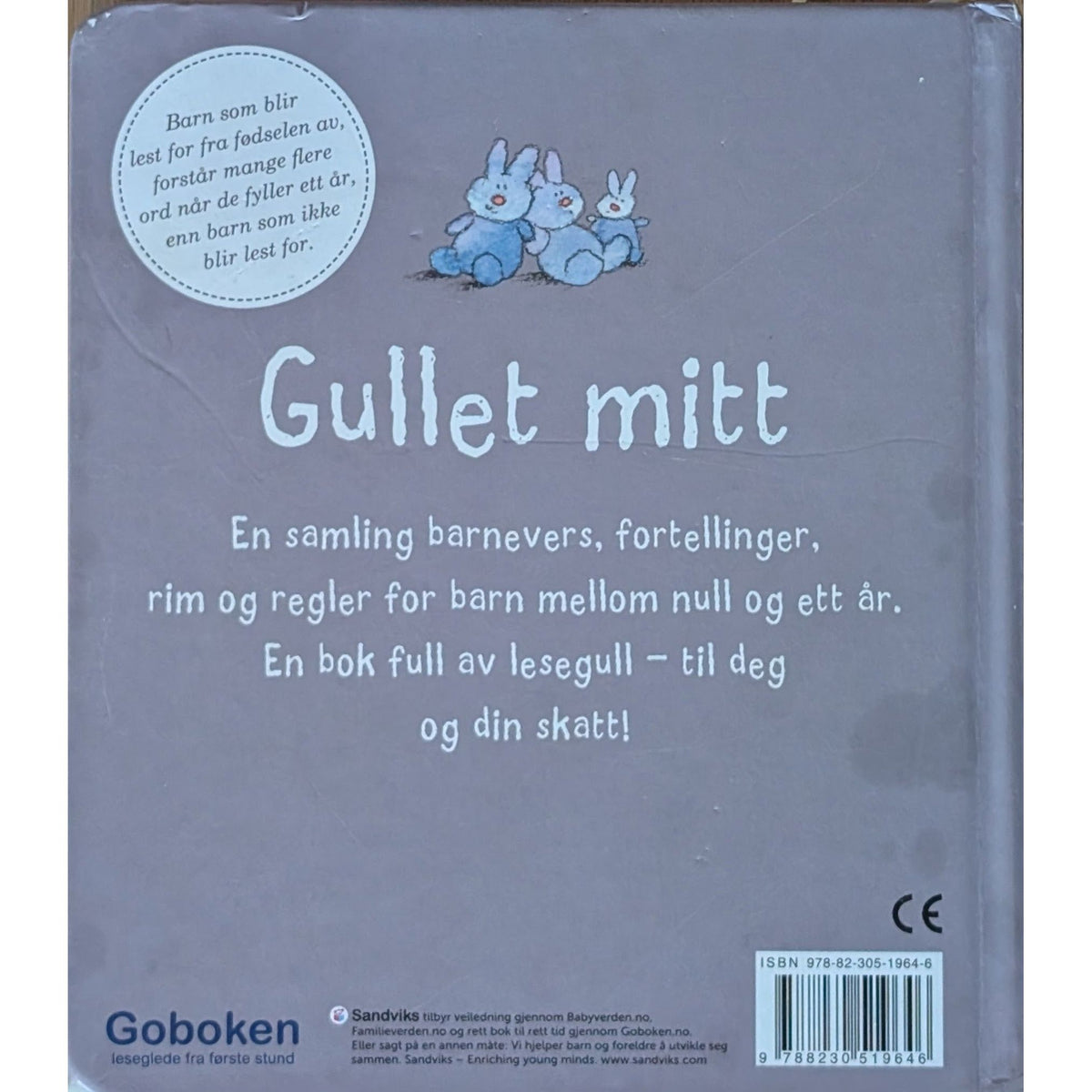Gullet mitt. Gobokens favoritter til de aller minste - Brukte barnebøker