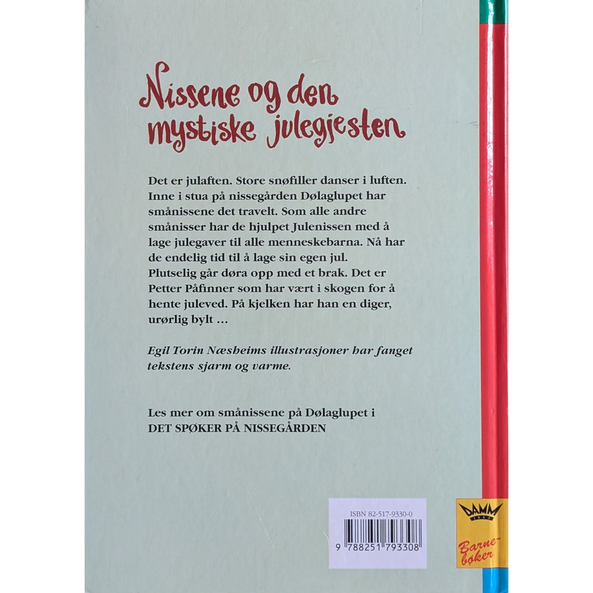 Nissene og den mystiske julegjesten, brukte bøker av Frid Ingulstad og Egil Torin Næsheim
