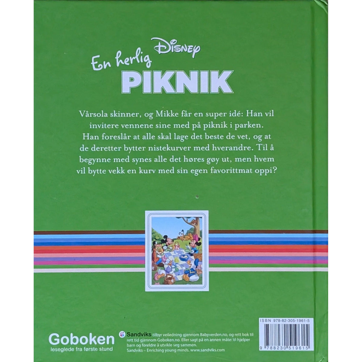 Disney - En herlig piknik - Brukte bøker fra Goboken