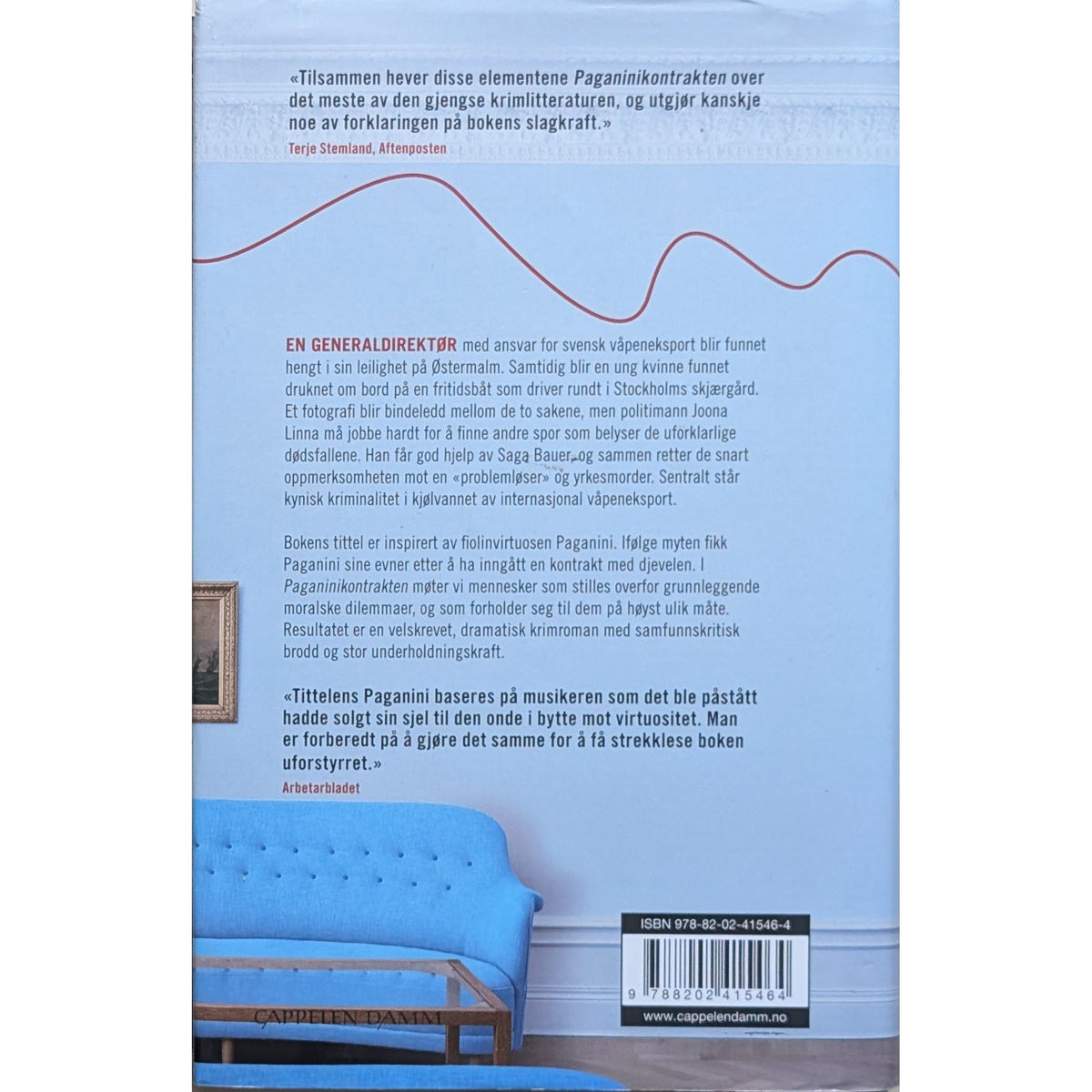 Joona Linna 2 - Paganinikontrakten, Brukte bøker av Lars Kepler