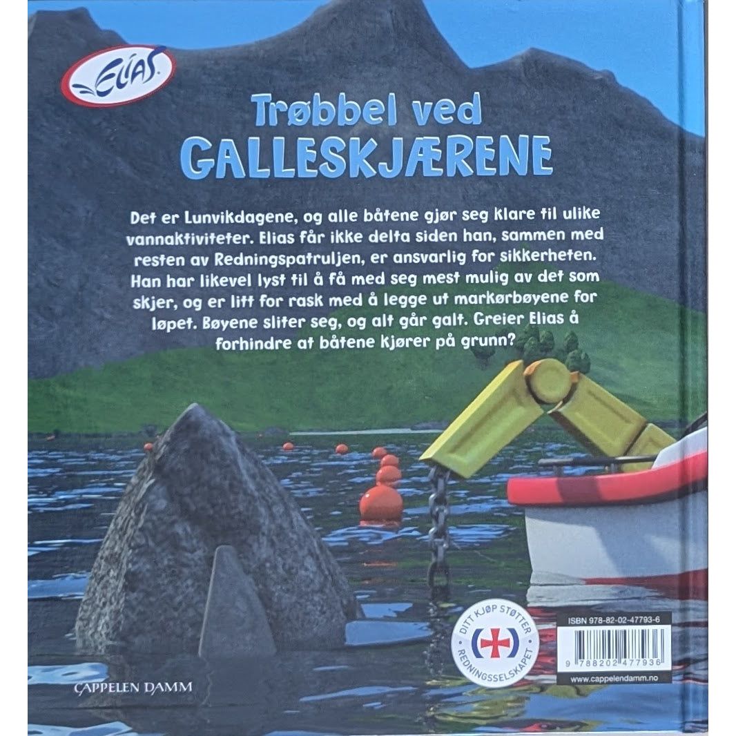 Elias - Trøbbel ved Galleskjærene. Brukte bøker av Alf Knutsen