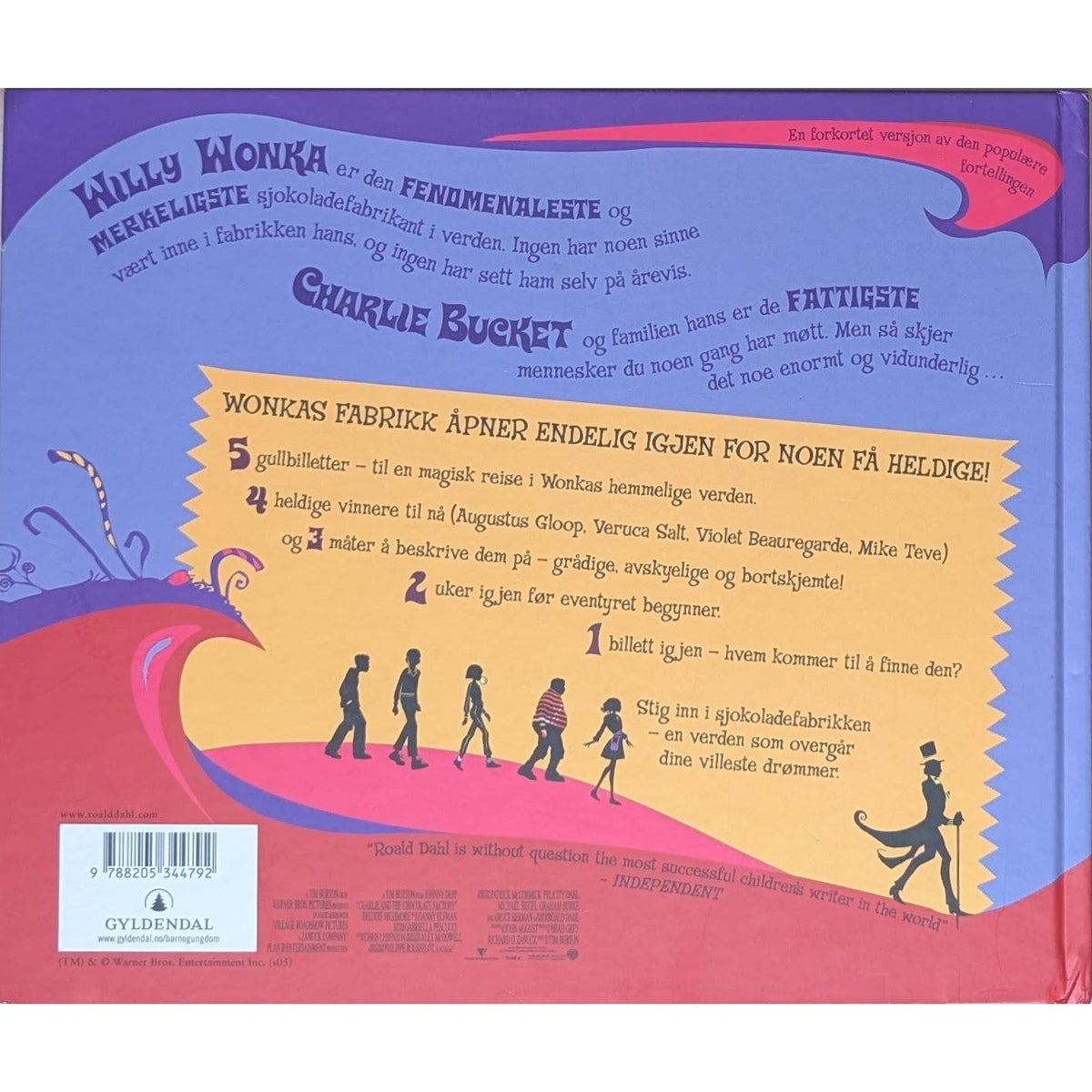 Charlie og sjokoladefabrikken - Brukte bøker av Roald Dahl
