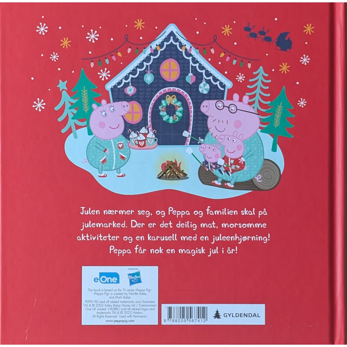 Peppa Pig - Peppas juleenhjørning. Brukte bøker om Peppa Pig