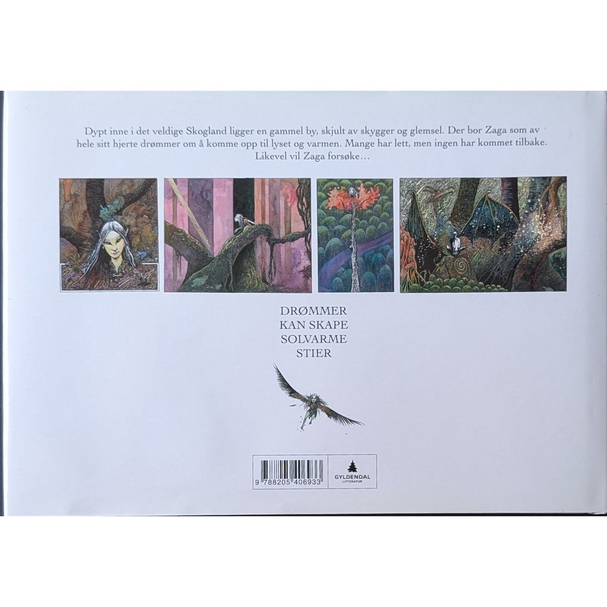 Zaga - Skoglandserien av Thore Hansen. Brukt bok. Inventaret bokhandel