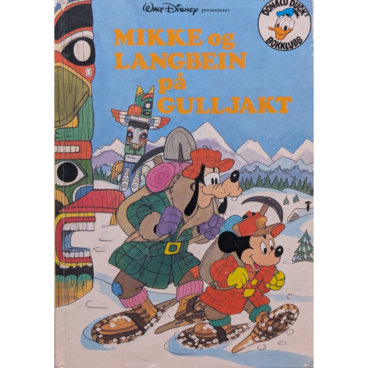 Disney's: Mikke og Langbein på gulljakt. Brukte bøker. Bruktbokhandel