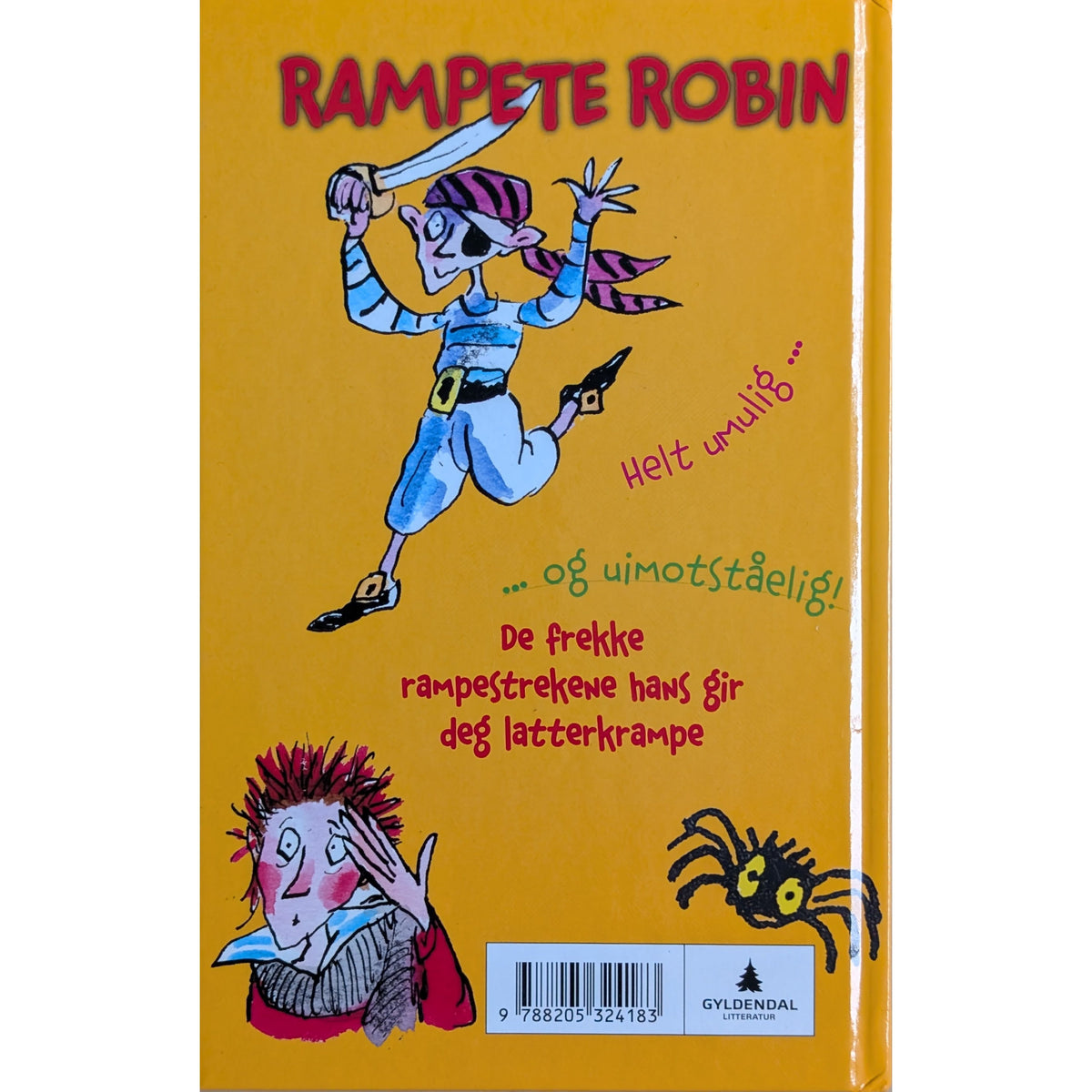 Rampete Robin og barnevakten. Francesca Simon. Inventaret bruktbokhandel