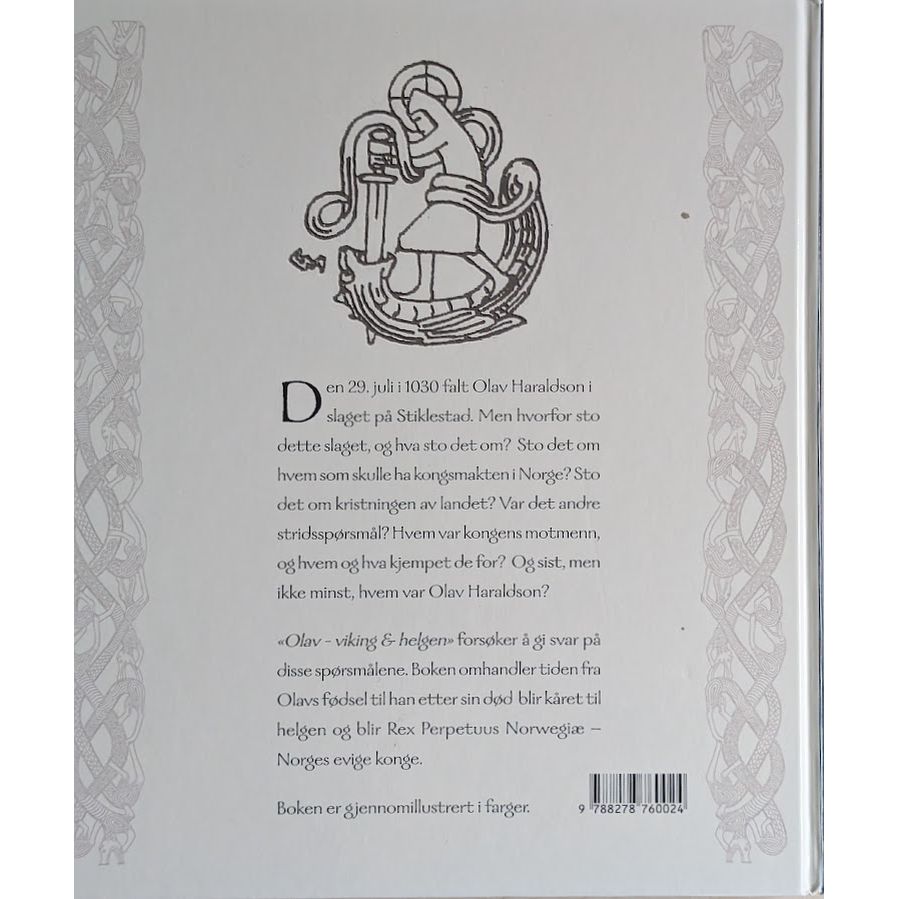 Olav, Viking & Helgen. Brukt bok av Morten Myklebust. Bruktbokhandel