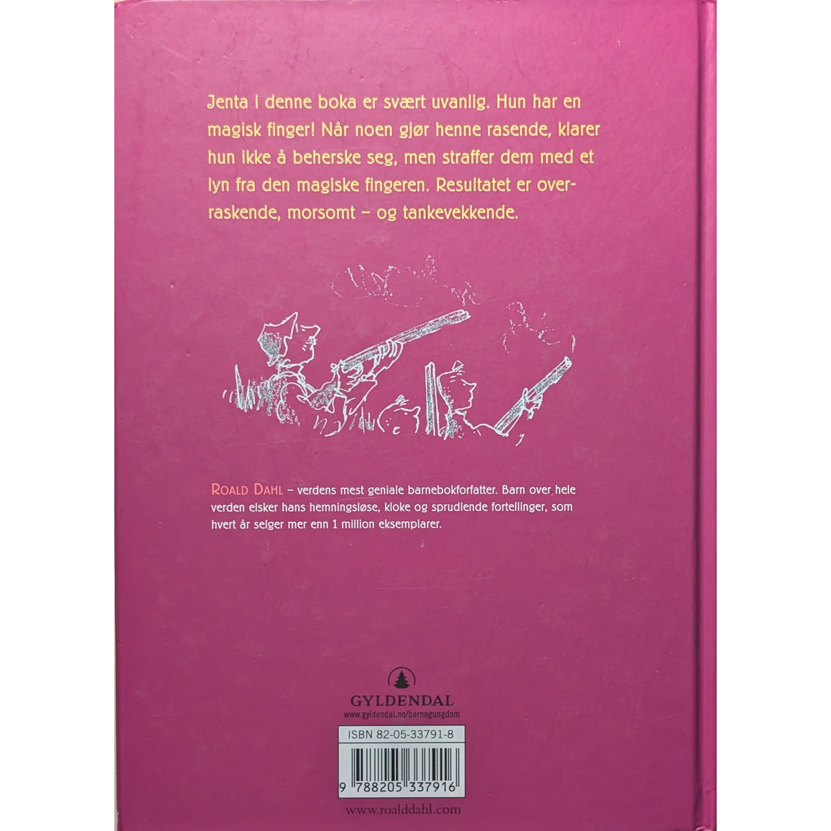 Den magiske fingeren - Brukte bøker av Roald Dahl hos Inventaret