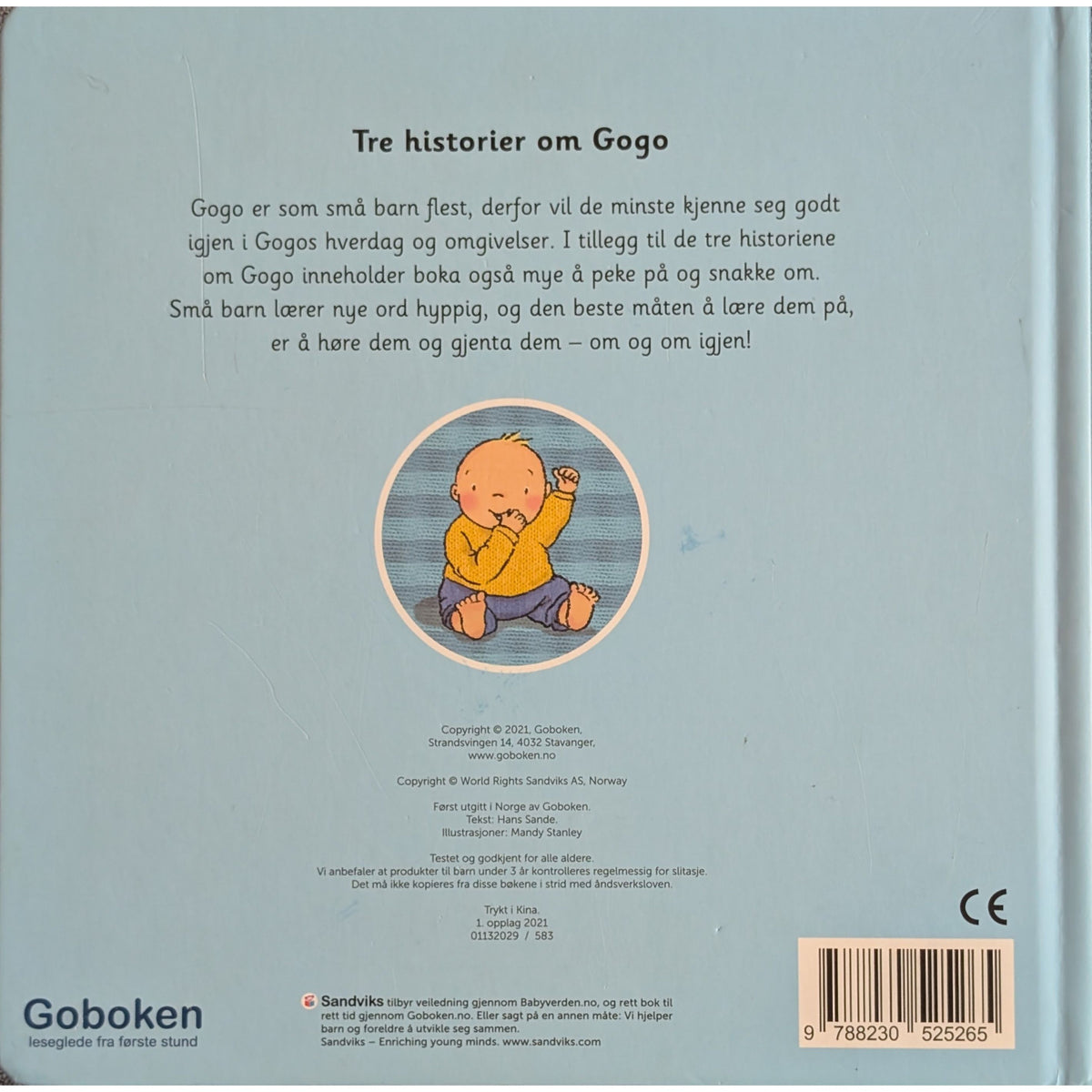 Baby Gogo - Tre historier om Gogo. Brukte bøker fra Go'boken