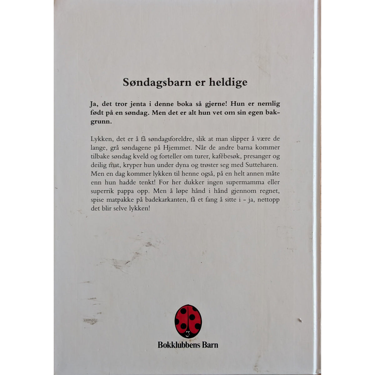 Søndagsbarn - Brukte bøker av Gudrun Mebs og Werner Grossmann