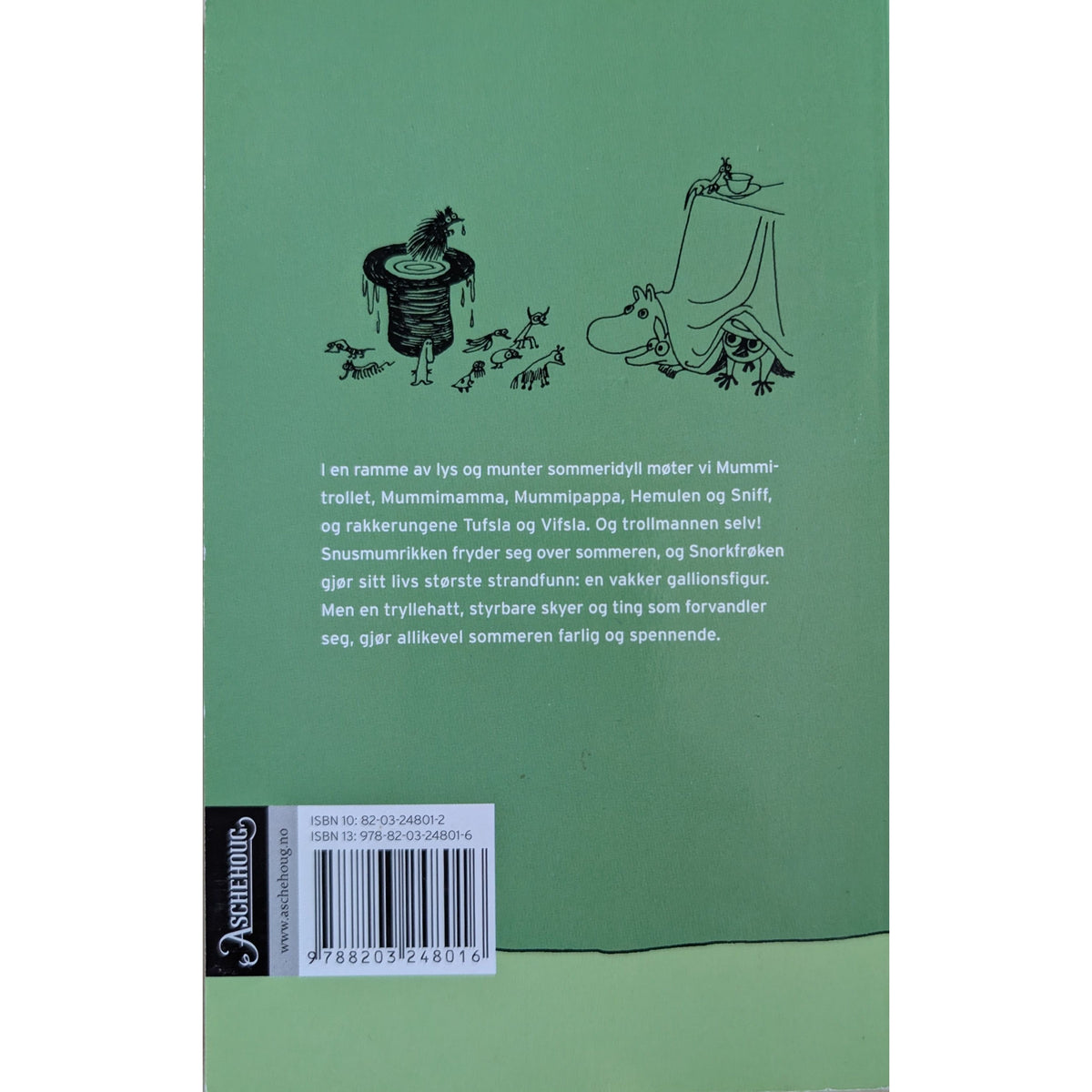 Trollmannens hatt, brukte bøker av Tove Jansson hos Inventaret