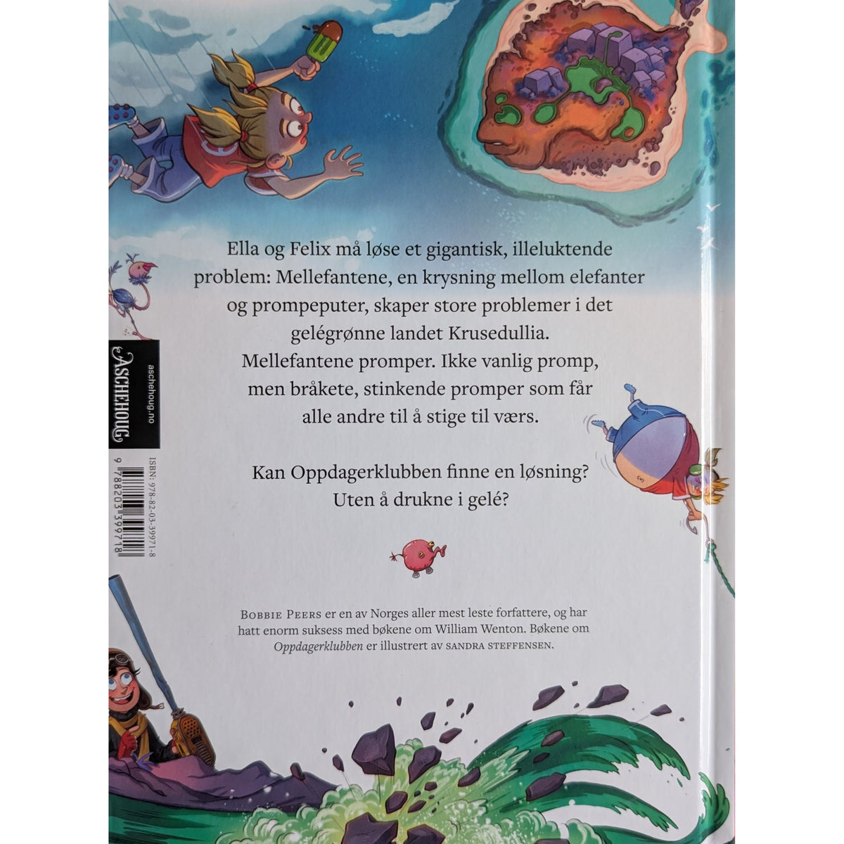 Mellefantene- Oppdagerklubben 8 - brukte bøker av Bobbie Peers