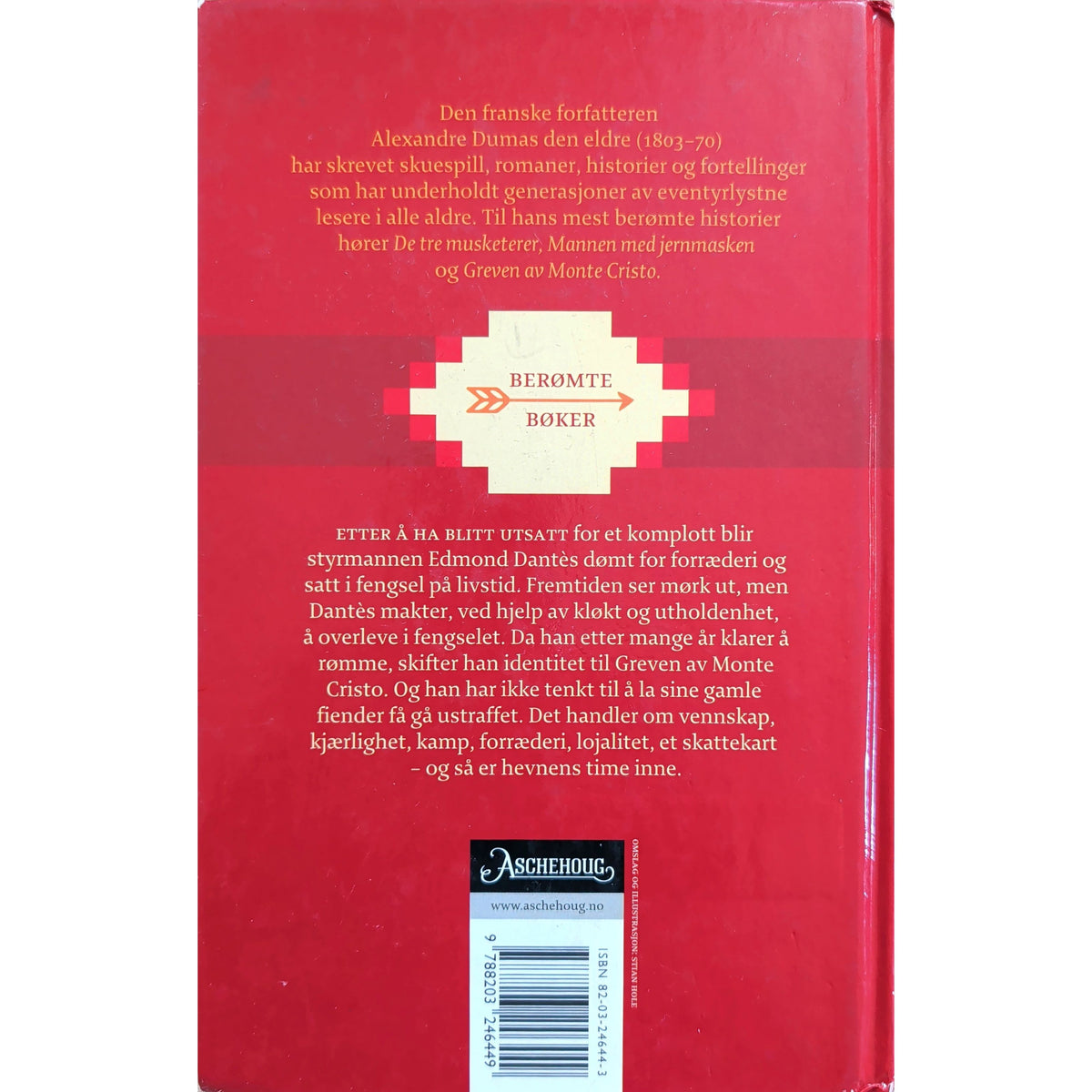 Greven av Monte Cristo. Brukte bøker av Alexandre Dumas. Bruktbokhandel