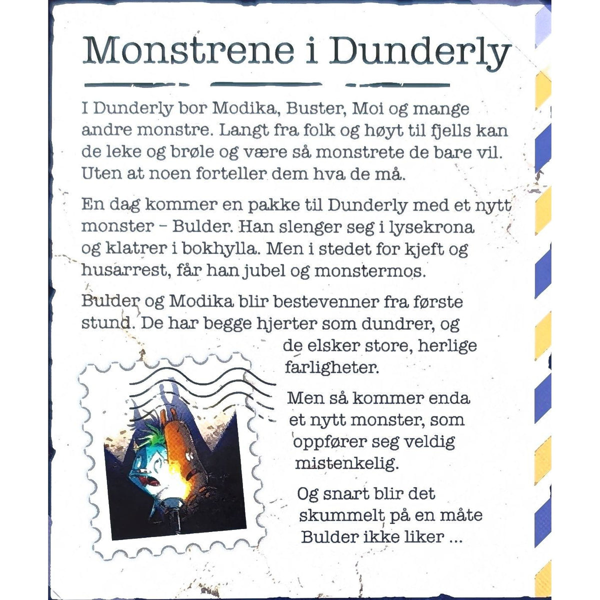 Dunderly - Monstrene i Dunderly. Brukte bøker av Endre Lund Eriksen
