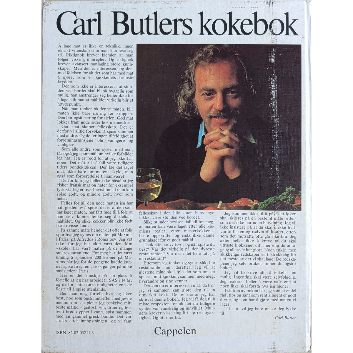 Carl Butlers kokebok. Brukt bok av Carl Butler hos Inventaret