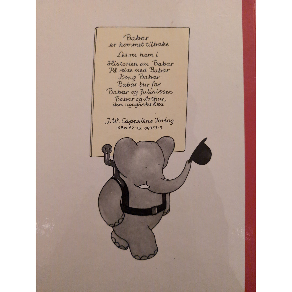 Babar og julenissen. Brukte bøker