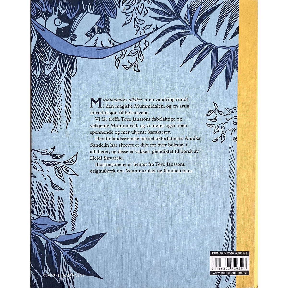 Sandelin, Annika: Mummidalens alfabet
