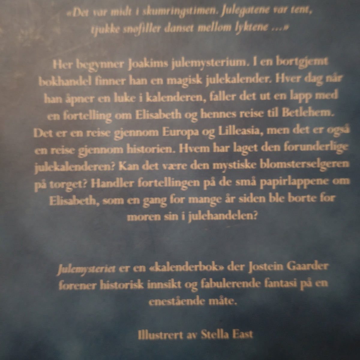 Gaarder, Jostein: Julemysteriet