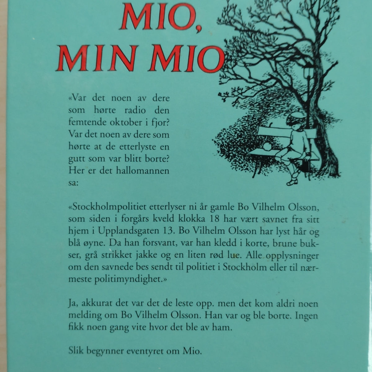 Lindgren, Astrid: Mio, min Mio