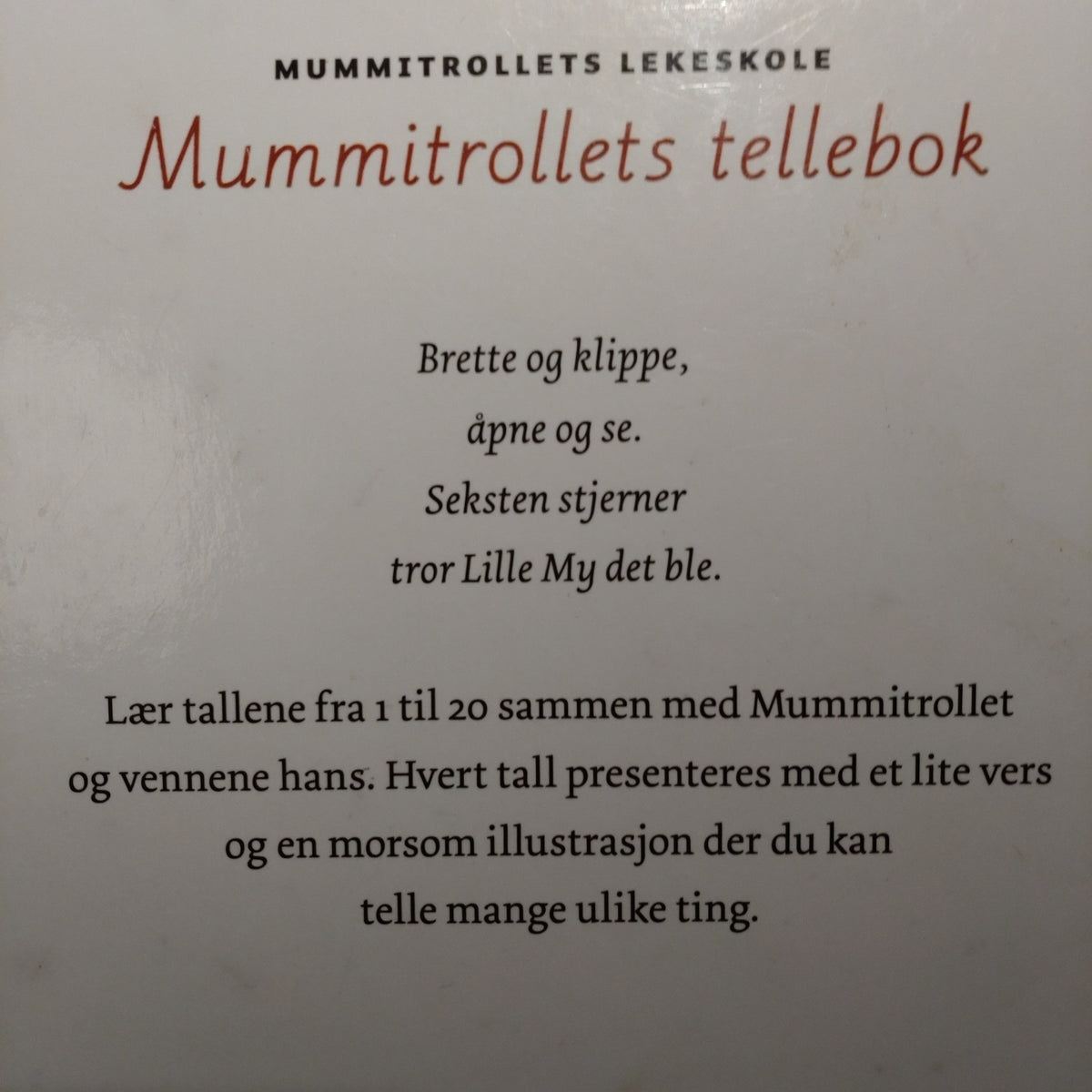 Mummitrollets tellebok
