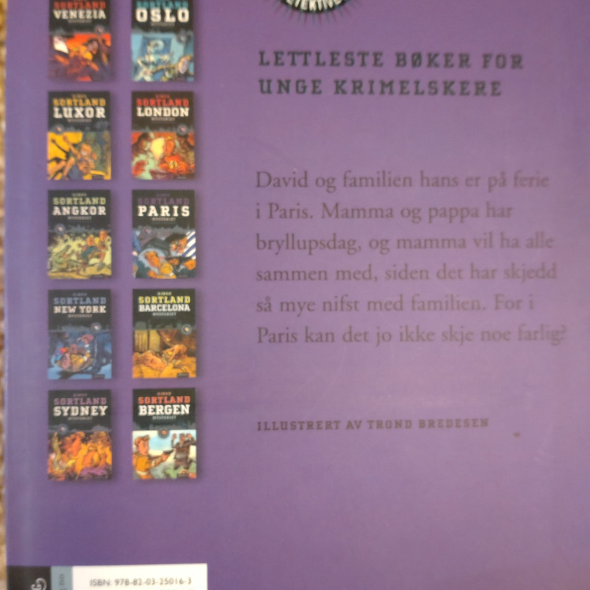 Sortland, Bjørn: Kunstdetektivene 8 - Paris-Mysteriet