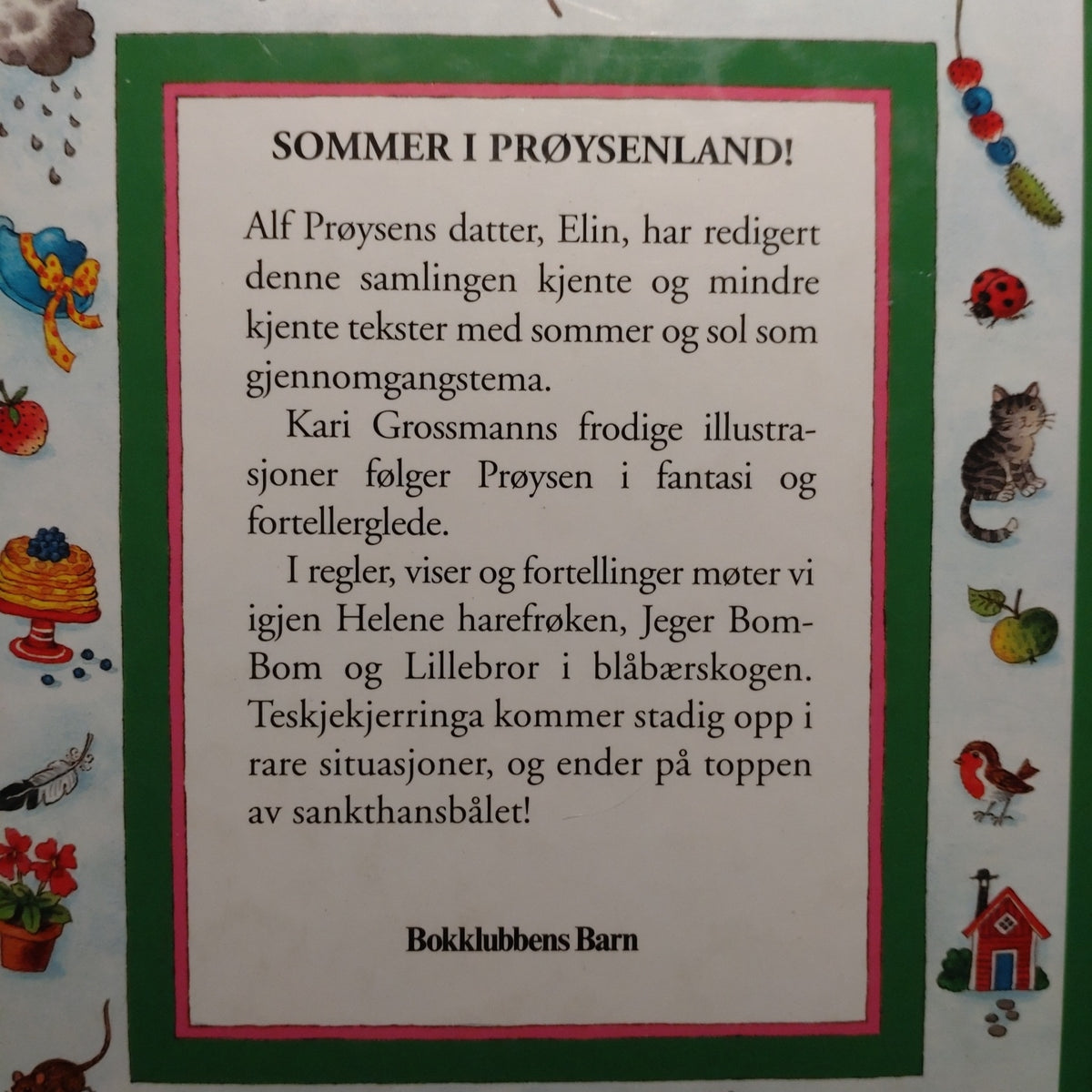 Prøysen, Alf: Sommerbok for barn