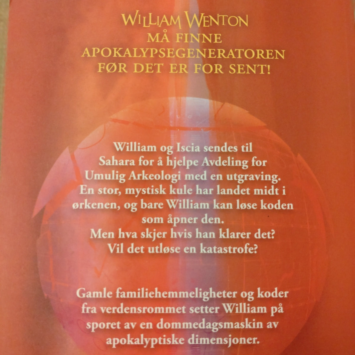Peers, Bobbie: Apokalypsegeneratoren - William Wenton 4